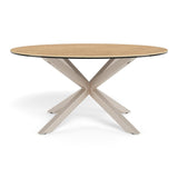 Verdun Soffbord Rund 82 cm Grå/Vildek