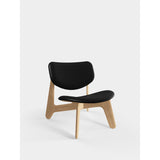 Slab Loungefåtölj Natural Leather Black