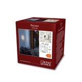 Pescara Fyrkant HP-LED 3W Vägglampa Ute Vit