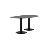 Pillan Ovalt matbord Svart, 180 x 74 x 100