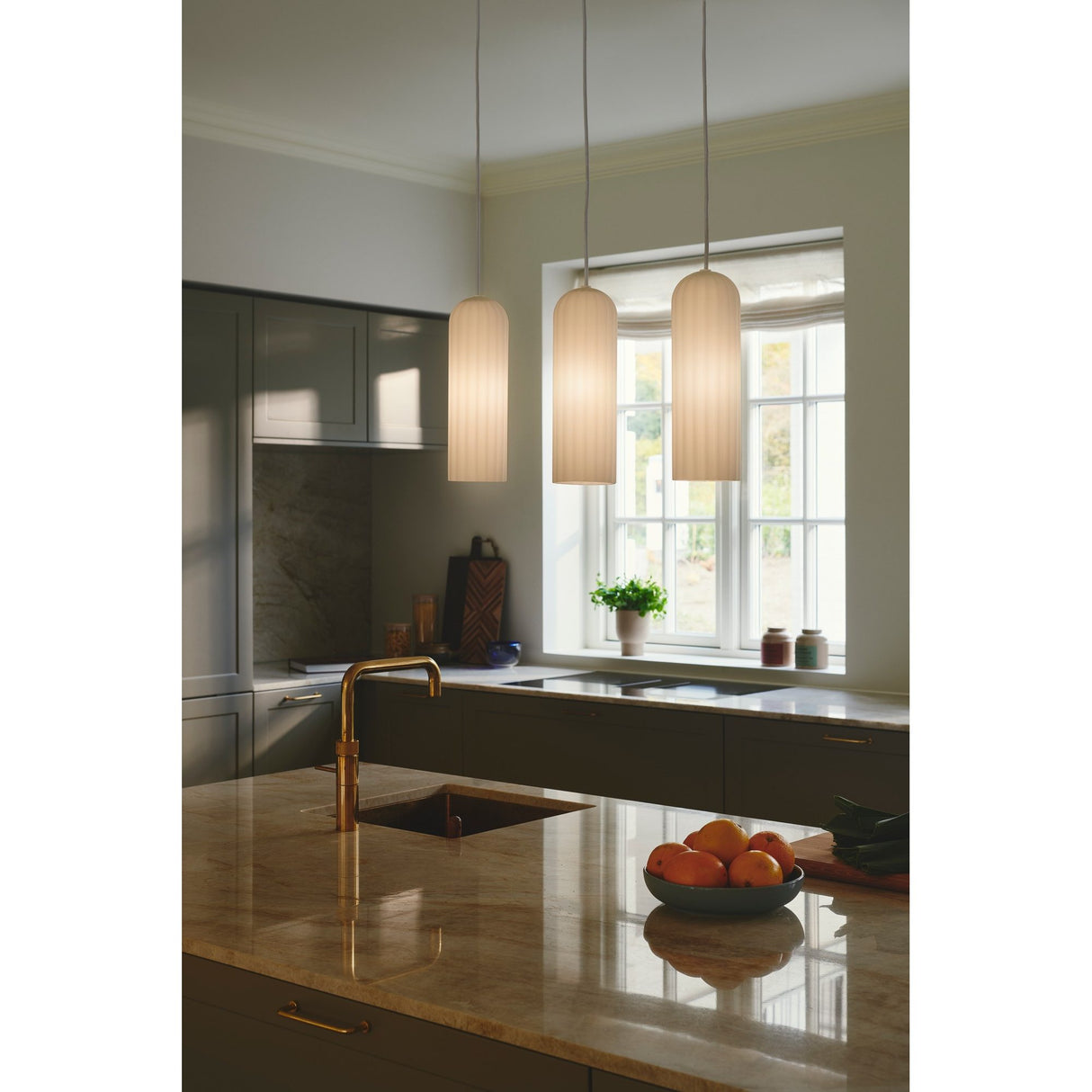 Miella 3-Rail Taklampa Vit