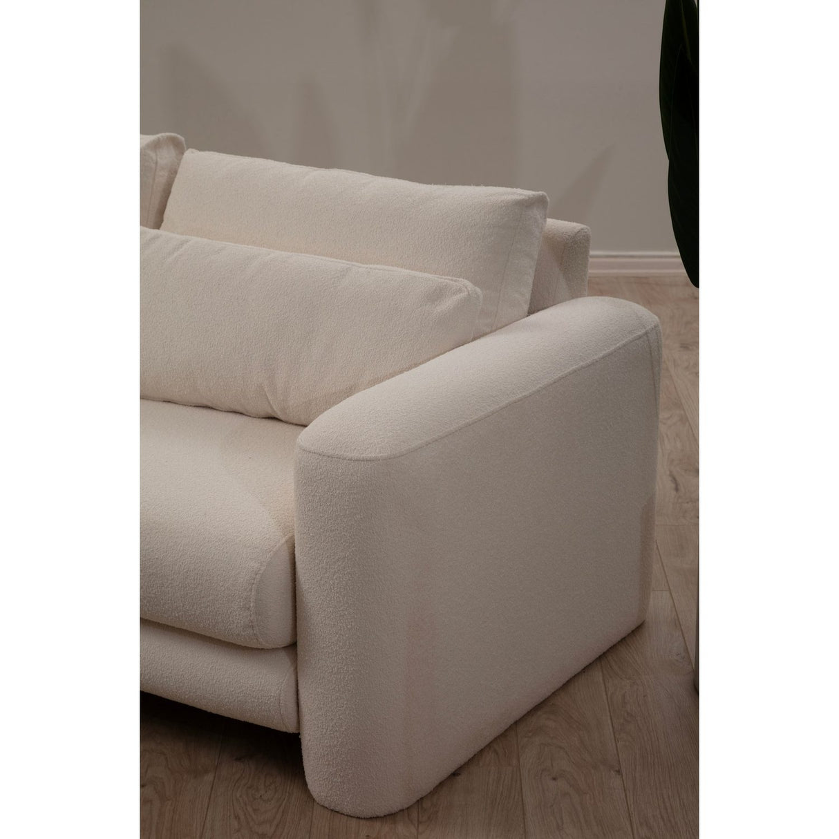 Essaouira hörn (290-165 x 97 x 73 cm) Hörnsoffa Kräm