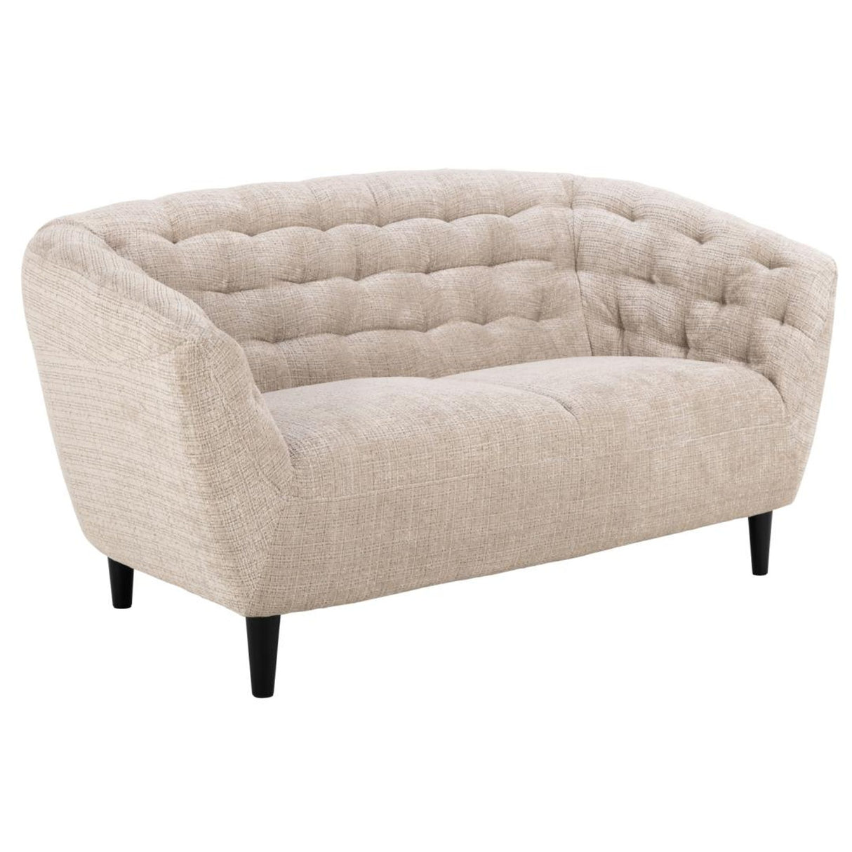 Ria 2-sits Juto tyg Beige