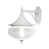 Libra E27 Ner 39.5 cm Vägglampa Ute Vit
