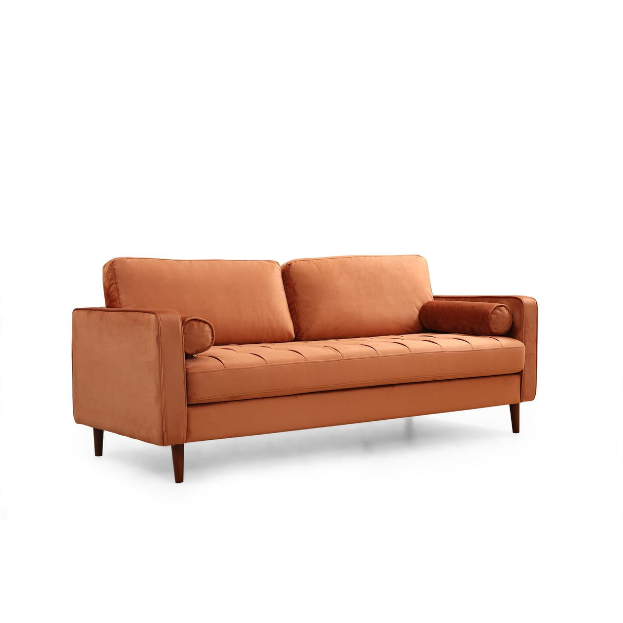 Rom (215 x 90 x 70 cm) 3-sitssoffa Orange