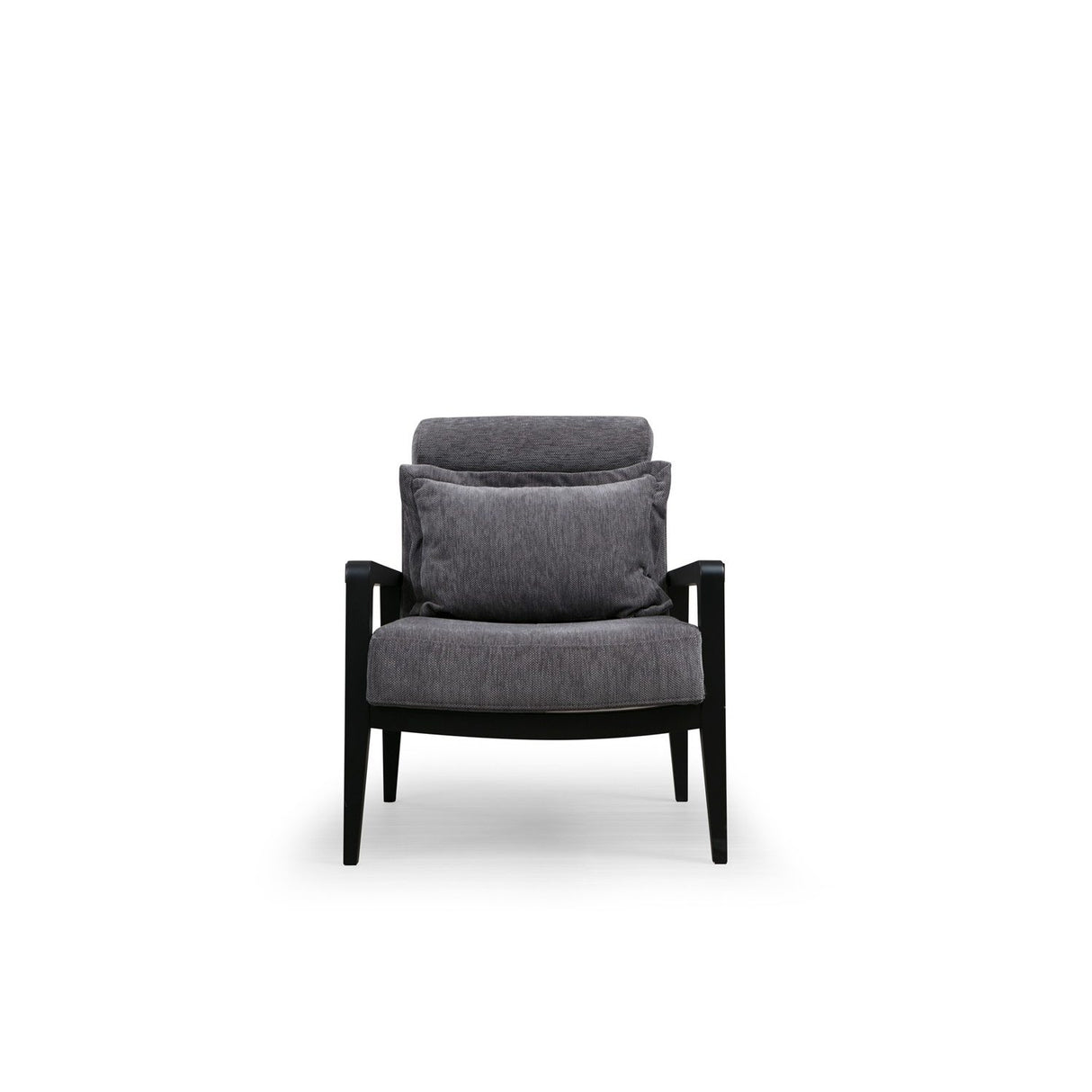 Kigali (77 x 90 x 84 cm) Grå Öronlappsfåtölj