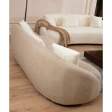 Siena (230 x 75 x 94 cm) Cappuccino 3-sitssoffa