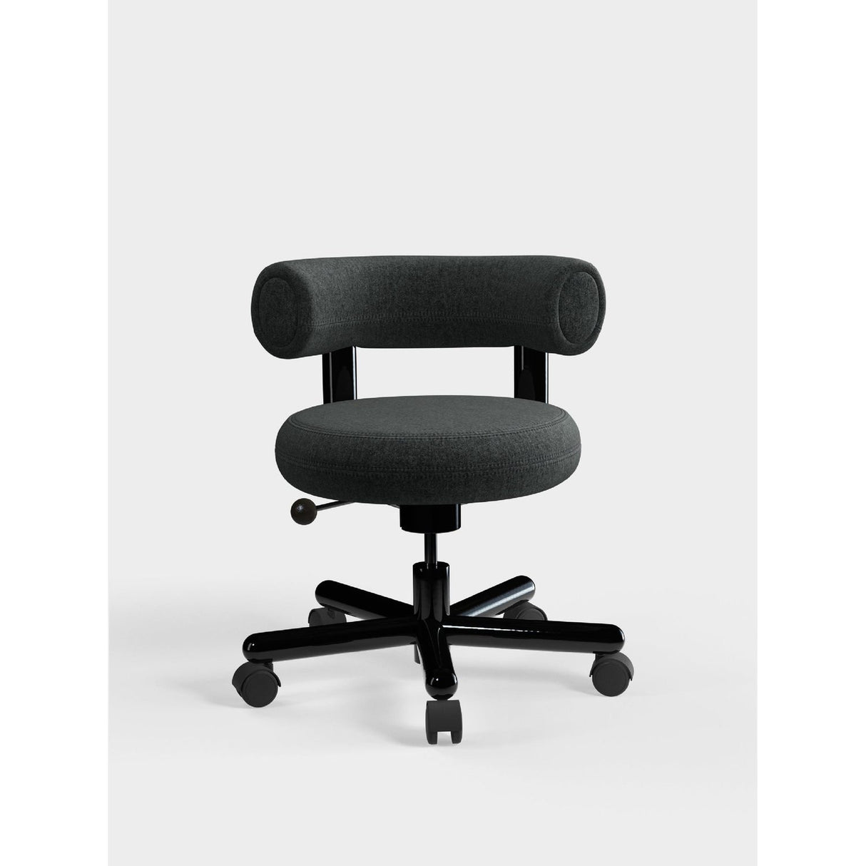 Fat Arbetsstol Melange Nap Dark Grey BL