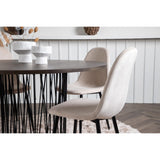 Stone, Polar Rund matgrupp Beige, Svart, Svart, Mocka, ⌀120