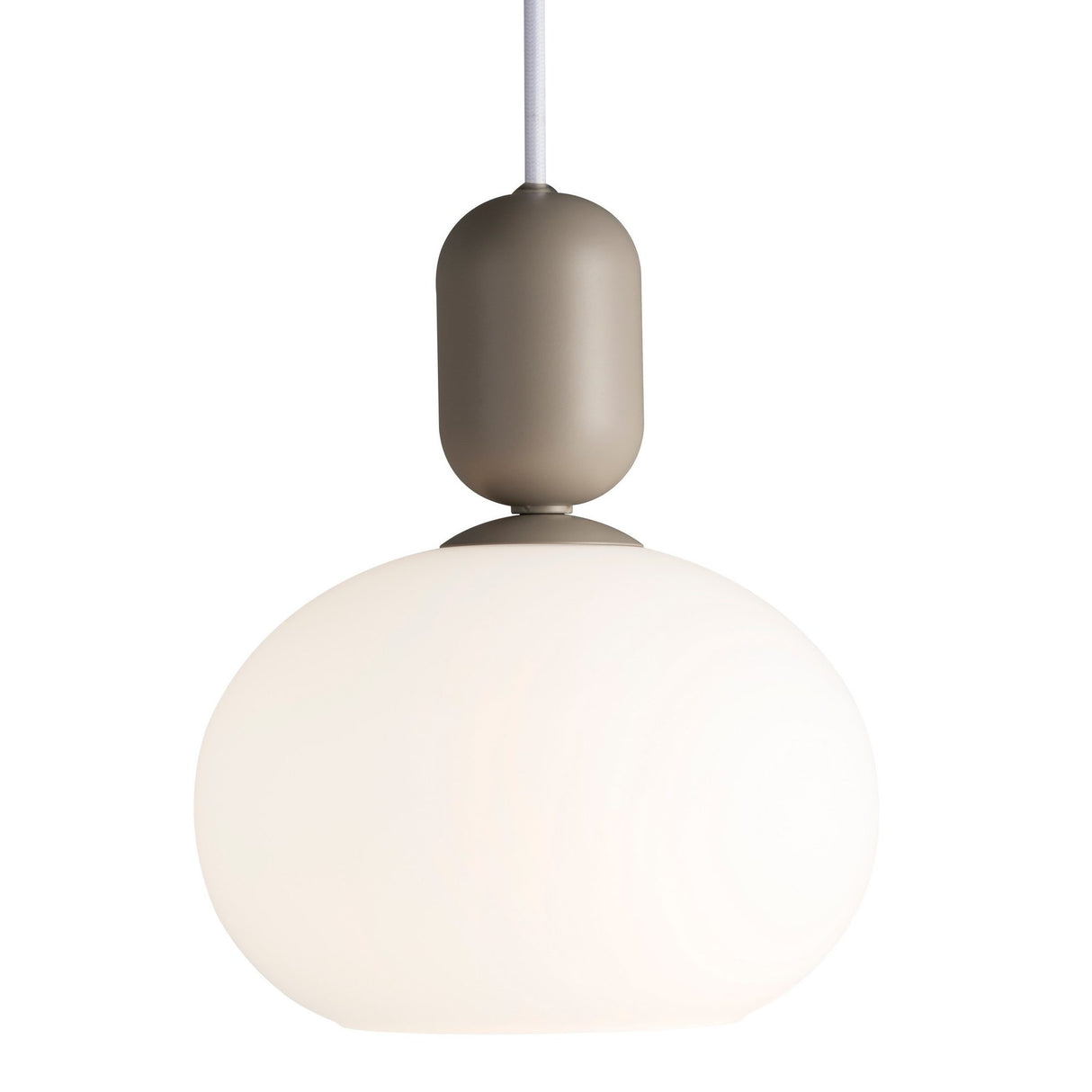 Notti Rund 20 cm Taklampa Grå