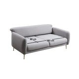 Sevilla 3-sits (214 x 98 x 85 cm) 3-sits bäddsoffa Grå