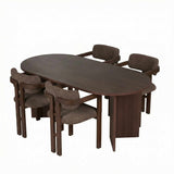 Claudina Matgrupp Walnut, Dark Walnut, Brown