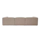 Sevilla 3 (297 x 66 x 105 cm) 3-sitssoffa Brun