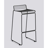 Hee 75 cm Barpall Black – pulverlackerat stål