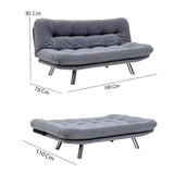 Misa Small Bäddsoffa (22 x 178 x 115 cm) Flerfärgad 3-sitssoffbädd