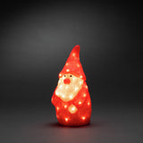 Tomte akryl 38cm 40 Led Ljusdekoration Ute
