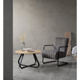 Colline Loungefåtölj Mörkgrå