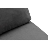 Taida (29 x 125 x 63 cm) Grå 1-sits bäddsoffa
