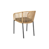 Delta Karmstol Antracit/Teddy Black Natur
