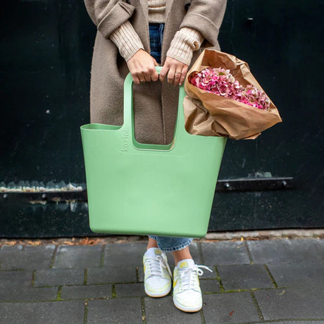 Tasche xl nature leaf Väska Green