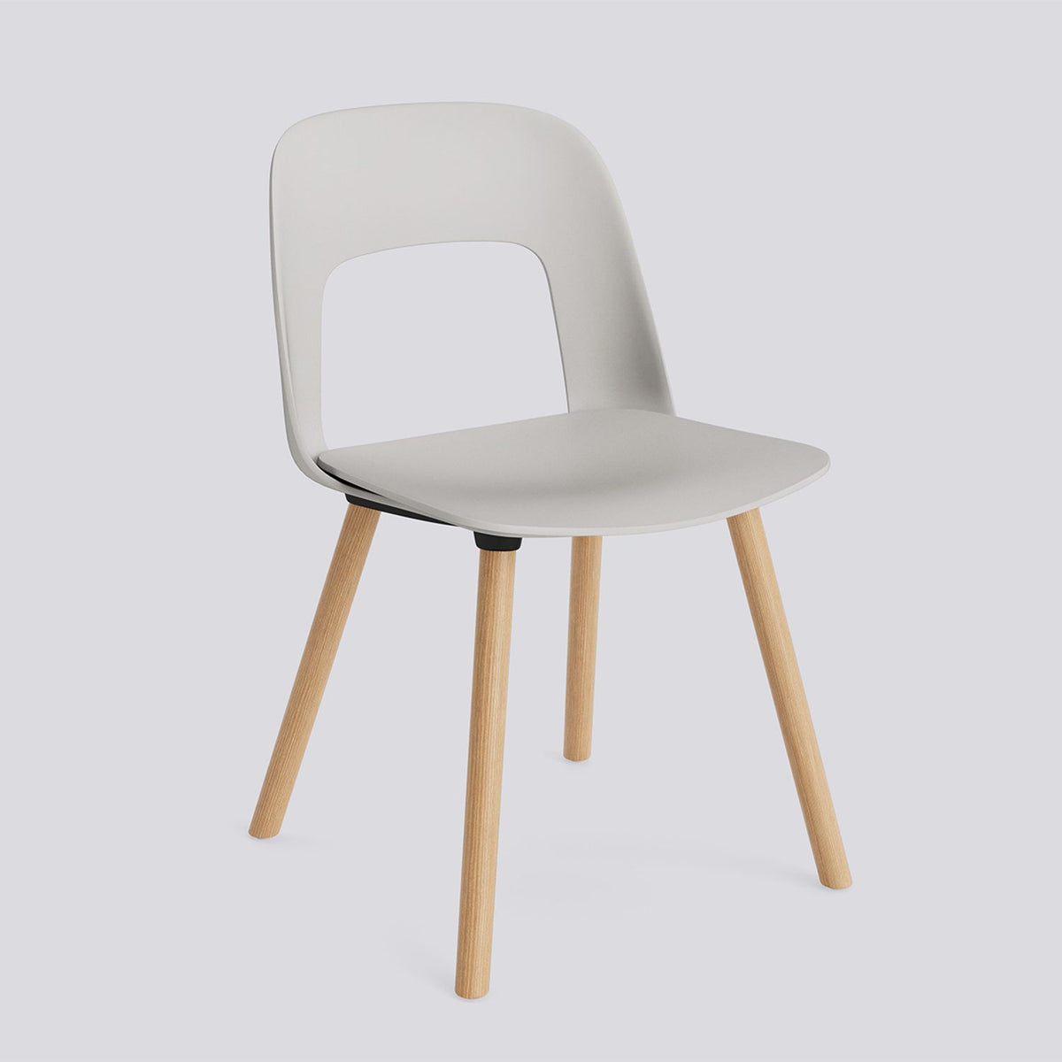 Layout 121 Stol Sky grey, massiv ek med vattenbaserad lack