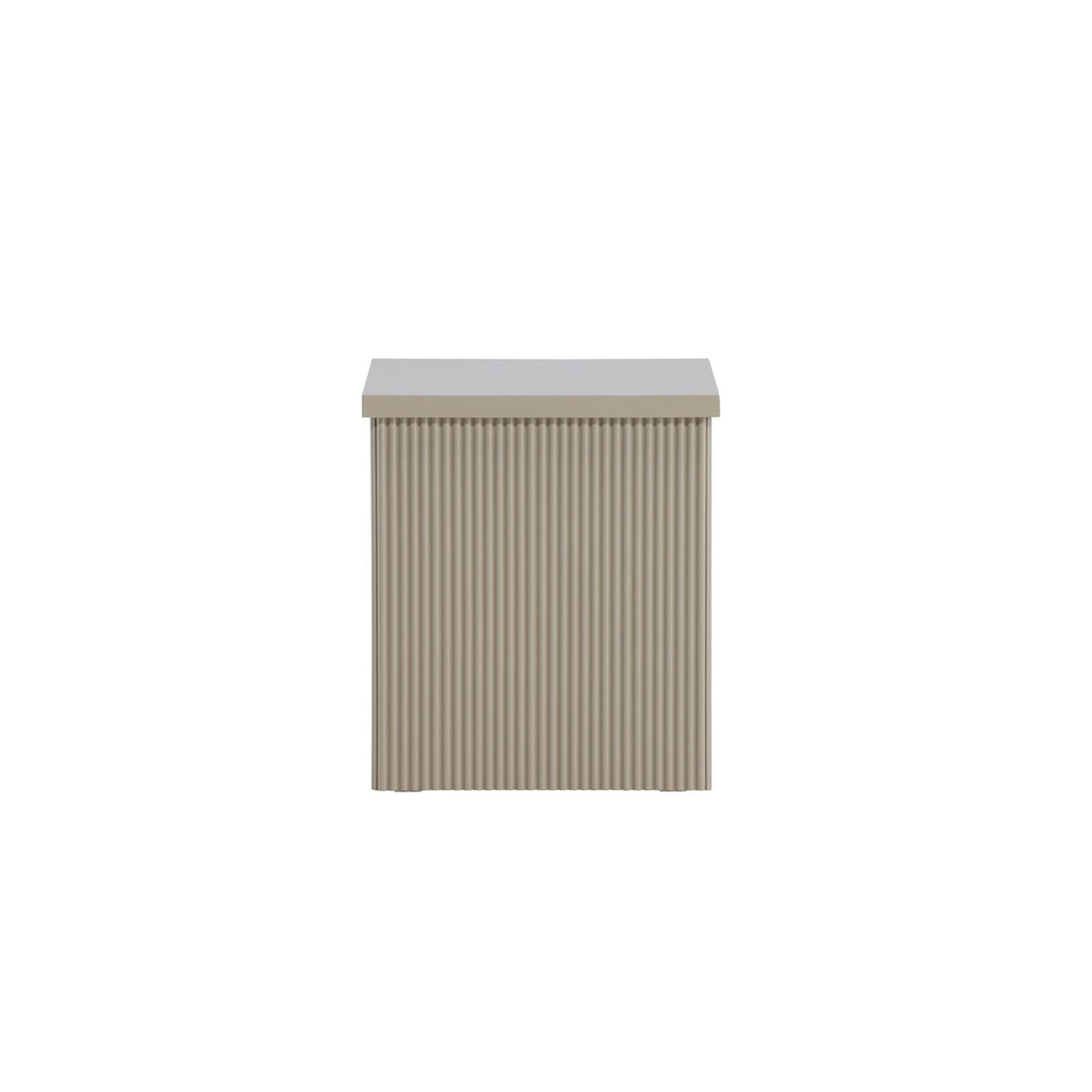 Lenox Sidobord Beige, 40 x 40