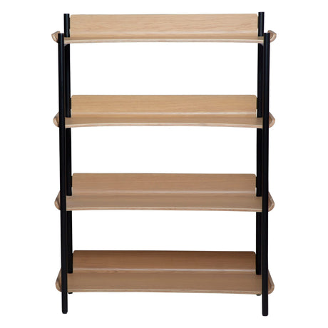 Friyay Set om 4 Hylla Light Oak