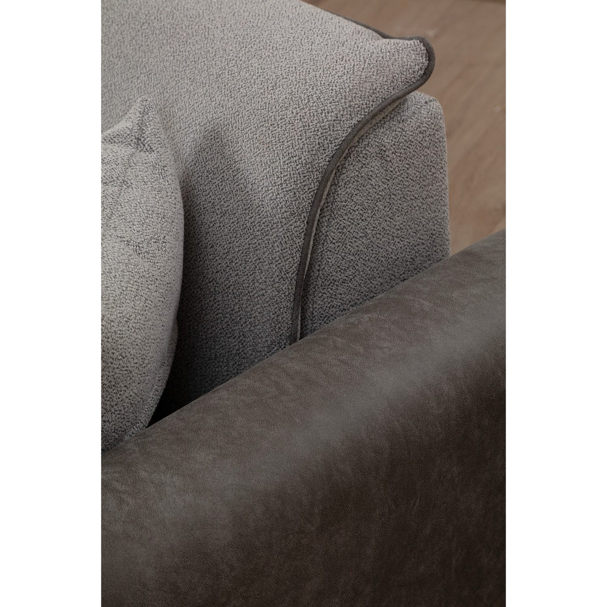 Minsk (215 x 85 cm) 3-sits bäddsoffa Grå