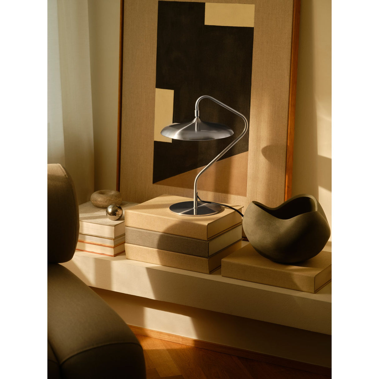 Artist Bordslampa Rostfritt Stål