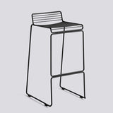 Hee 75 cm Barpall Black – pulverlackerat stål
