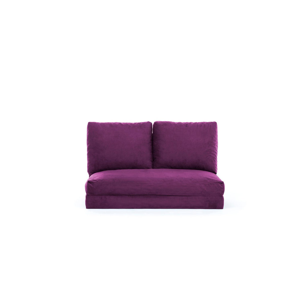Taida (130 x 125 x 30 cm) 2-sits bäddsoffa Lila