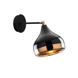 Kingstown Vägglampa Svart koppar