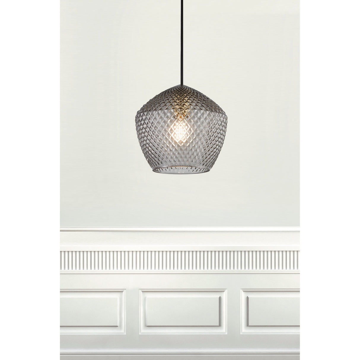 Orbiform Grå Taklampa
