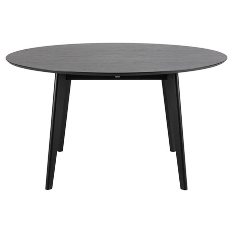 Roxby Matbord 76x140x140 cm Svart