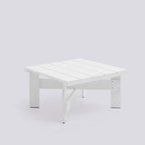 Crate L75,5 × B75,5 × H40 cm Soffbord White – massiv furu med vattenbaserad lack