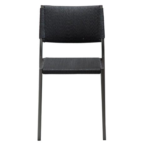 Loop Stol Black, Antiquet Brass