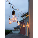 Istapp Klara lampor Amber LED Ljusslinga Ute 10 Lampor (4.5m)