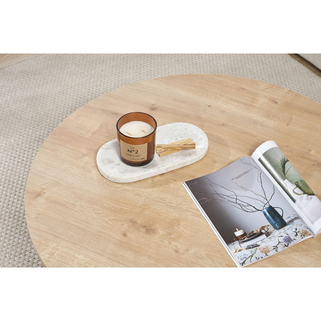 Nellie Soffbord Safir / Ek