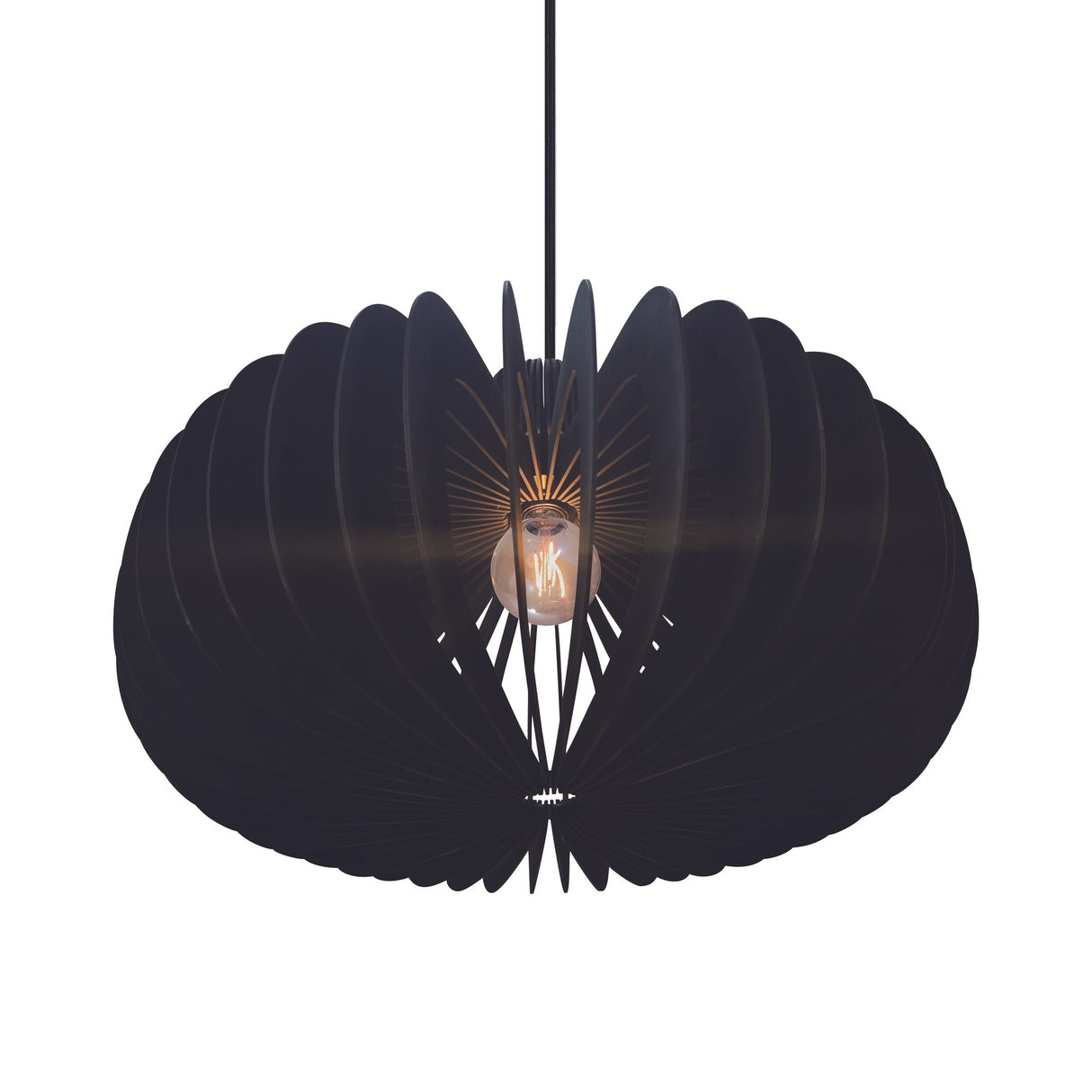 Hazo Taklampa Svart, 65 cm