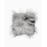 Iceland 50 cm Lammskinnskudde Wild Grey