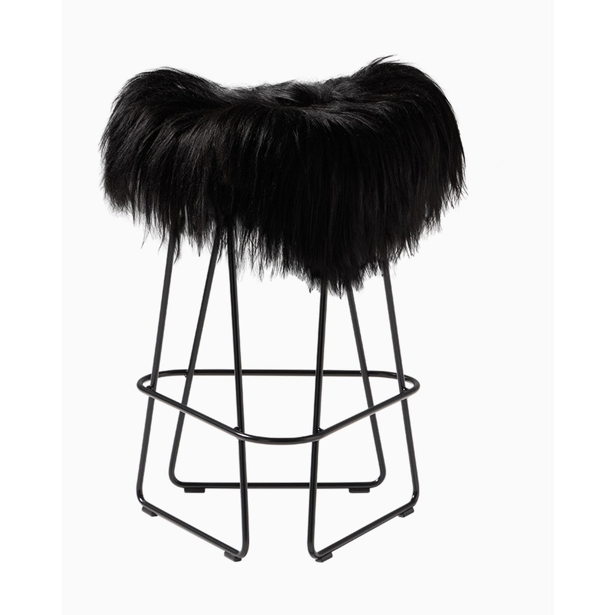 Iceland 65 cm Barstol Wild Black