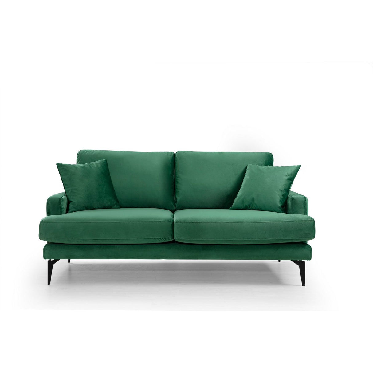 Dushanbe 2-sits (175 x 90 x 88 cm) 2-sitssoffa Grön