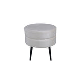 Pot Puff Ljusbeige, Polyestersammet