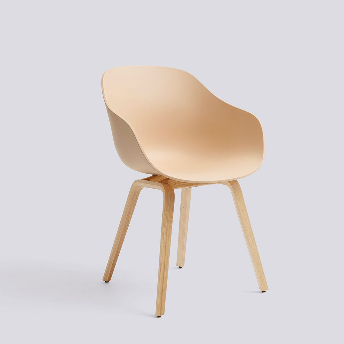 AAC 222 Stol Pale peach 2.0, ekfaner med vattenbaserad lack