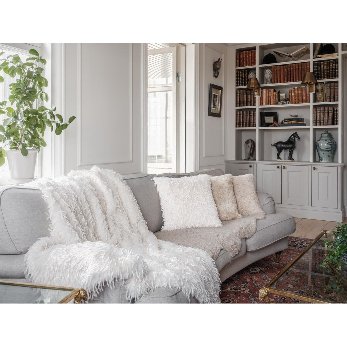 Fay 120x180 cm Pläd/Överkast Ivory