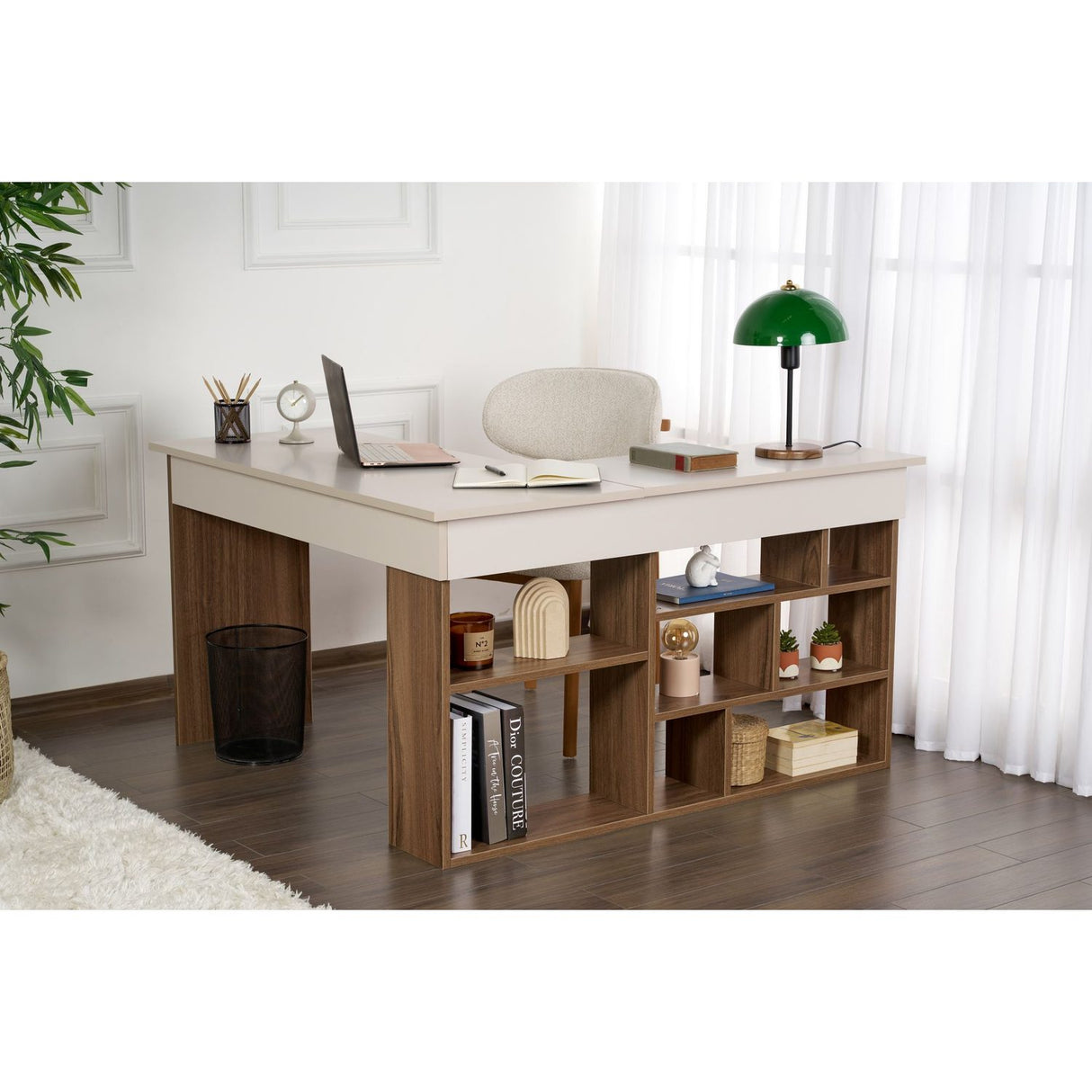 Ostia Skrivbord Cashmere Walnut