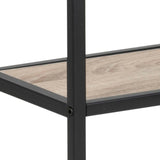 Seaford Vägghylla 91x75x20 cm Sonoma Ek