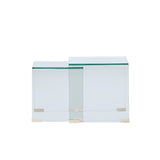 Telemark Sidobord Klar, Table 1: 42x42x42 Table 2: 36x36x39