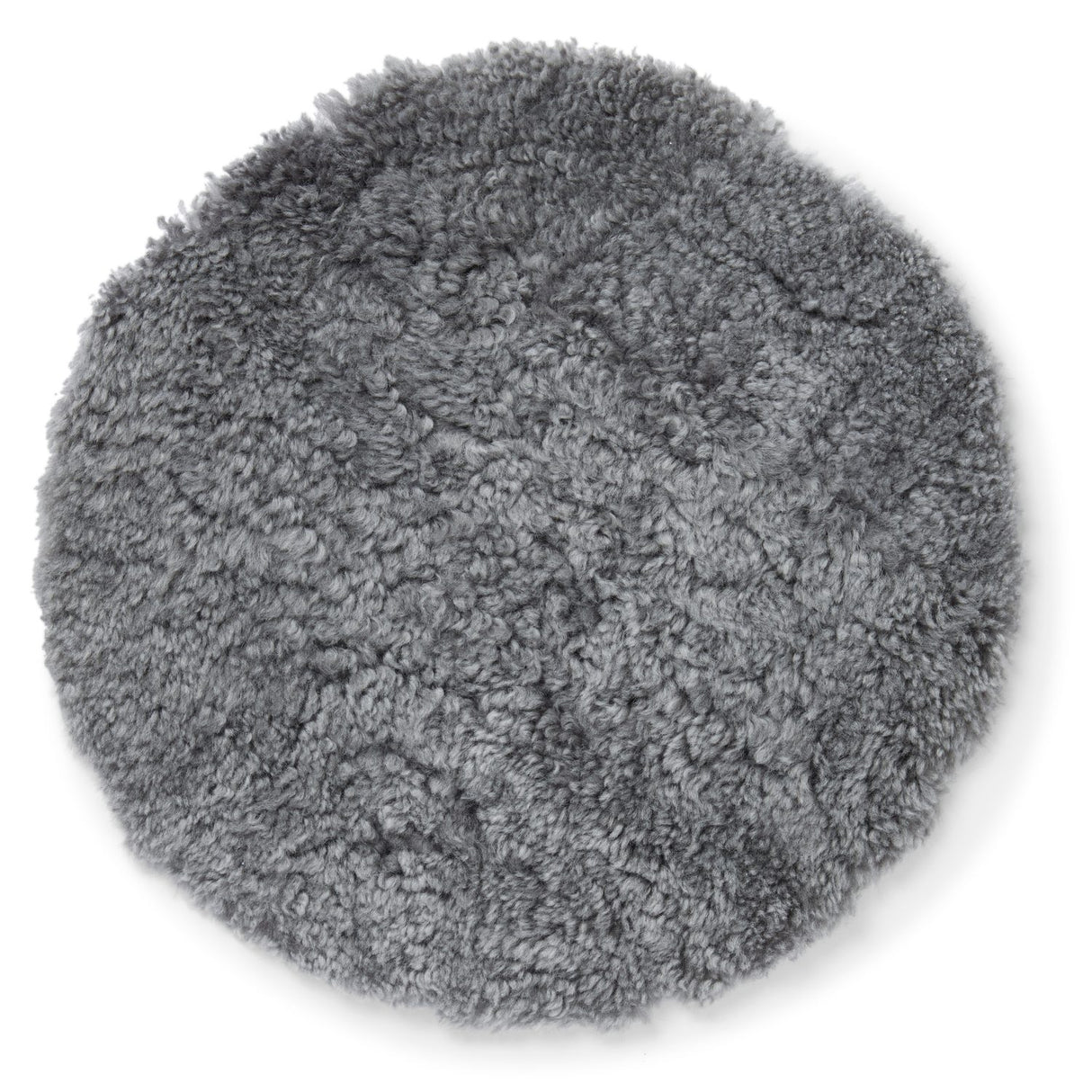 Curly Rund Sittplätt Gotland Grey