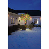 Mikro LED 24V/IP44 Ljusslinga Ute 80 Lampor (12.64m), Färgad/Svart Kabel